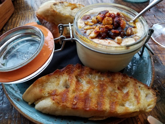 Hummus at Spork and toasted bread