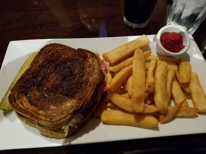 Reuben and Steak Fries