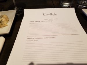 Cheese Tasting Notes